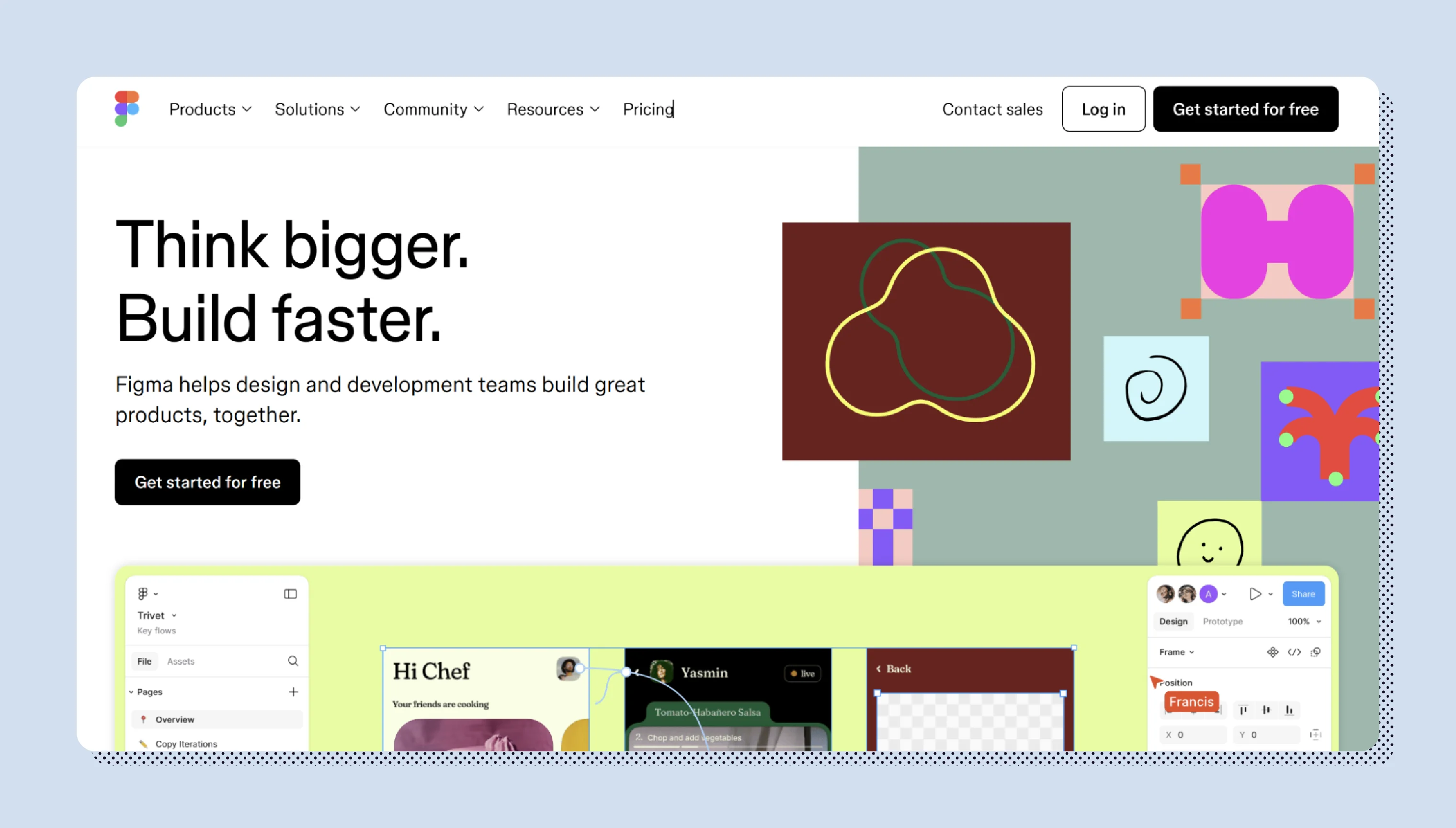 Screenshot of Figma